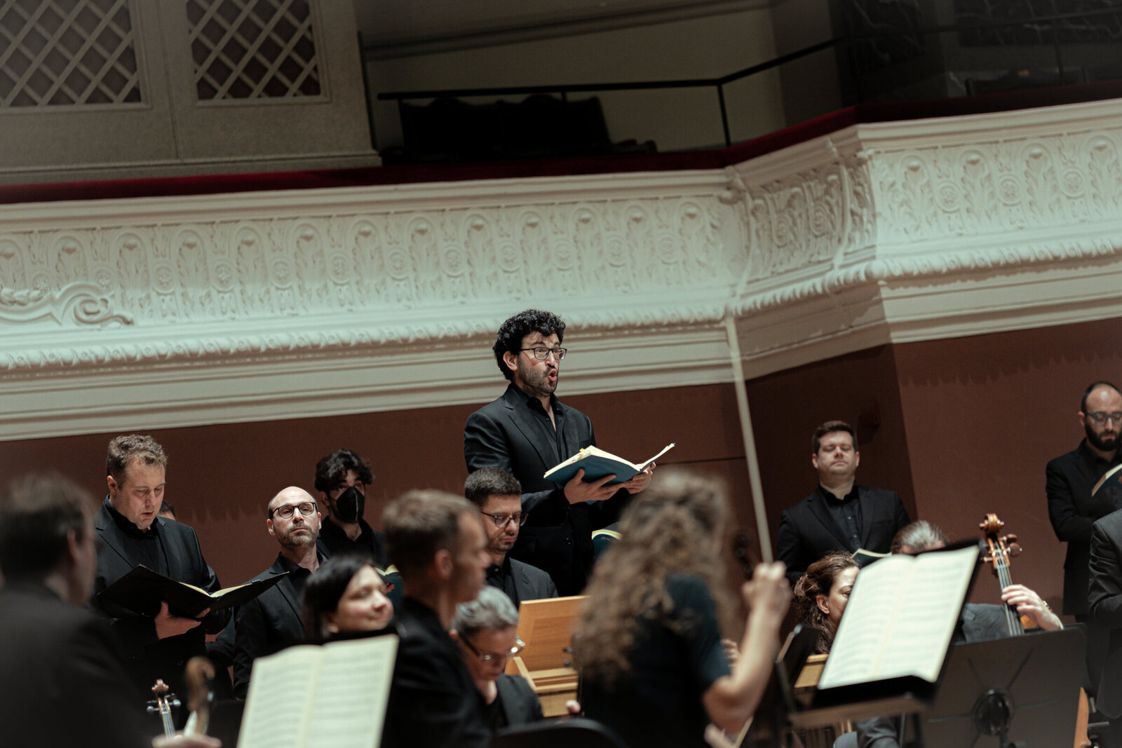 Ben Kazez with La Cetra under Andrea Marcon